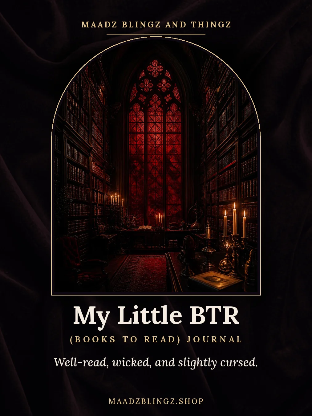My Little BTR (Books To Read) Journal —Digital Reading Tracker product image (1)