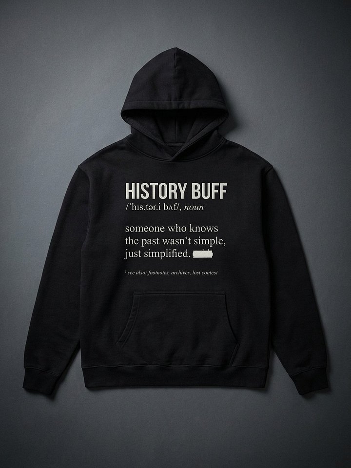 History Buff Definition Hoodie product image (1)