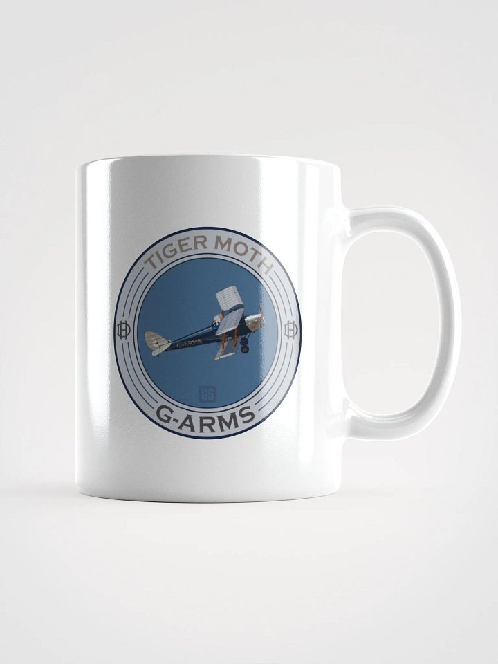 Tiger Moth G-ARMS White Glossy Mug product image (1)