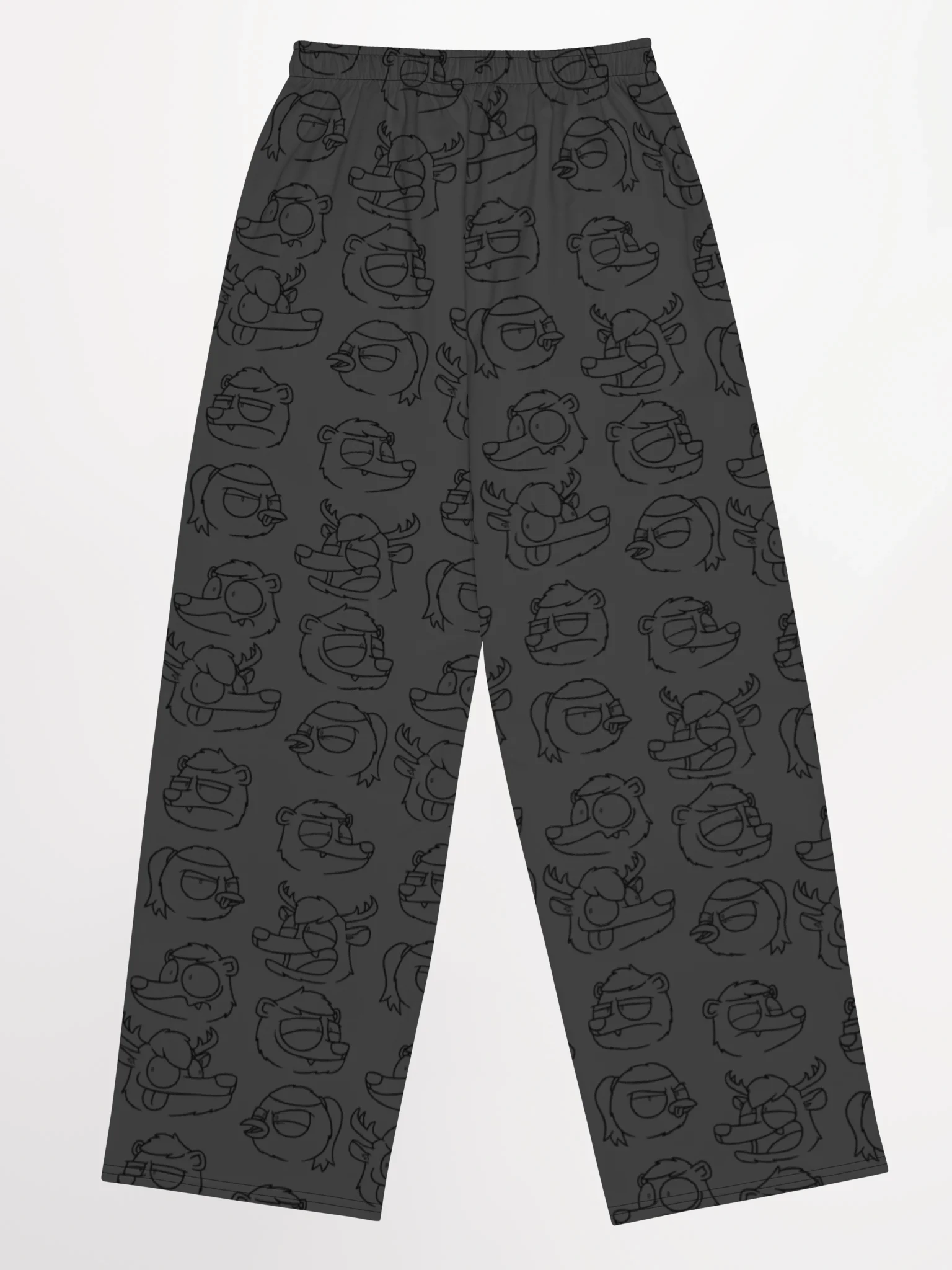 Group Faces Wide-Leg Lounge Pants (Lines) product image (2)