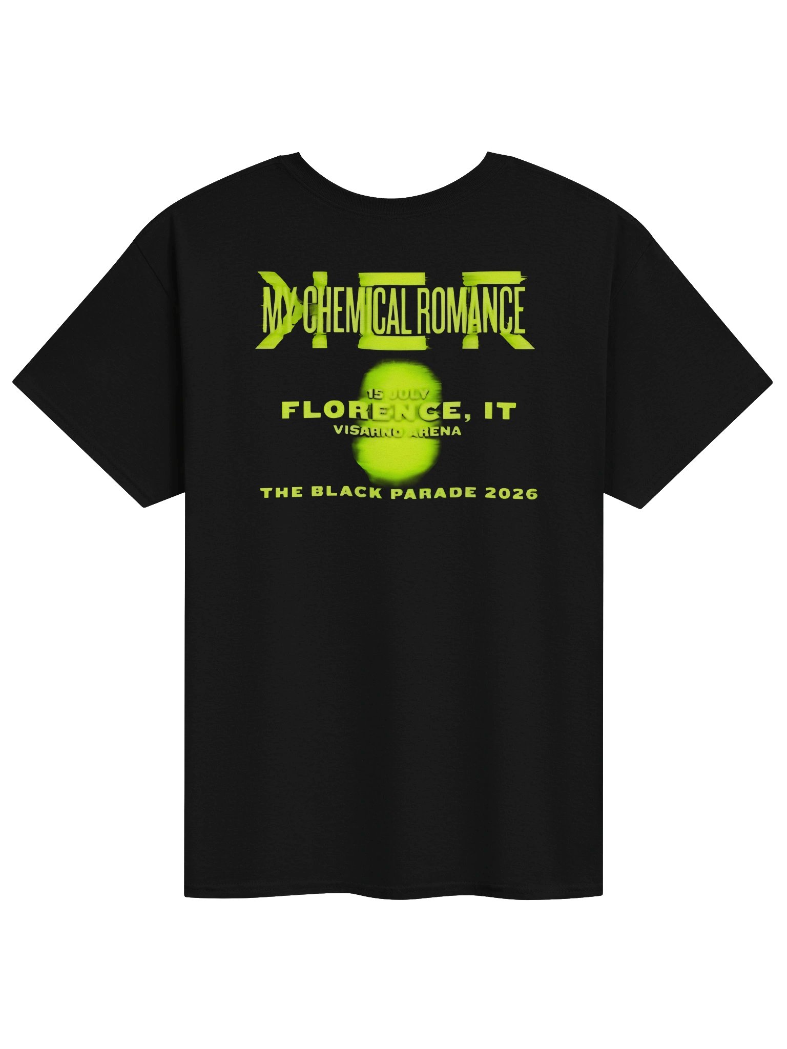 My Chemical Romance Florence Italy Merch Tshirt product image (2)