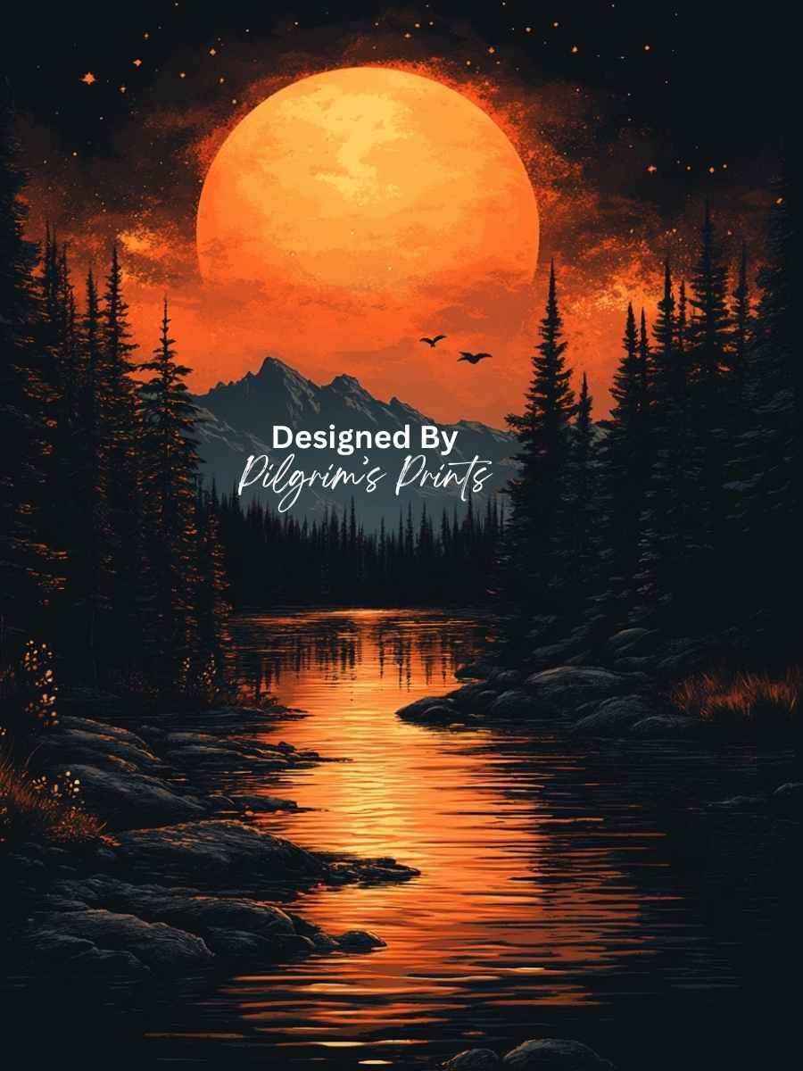 Moonlit Serenity - 8x12 product image (1)