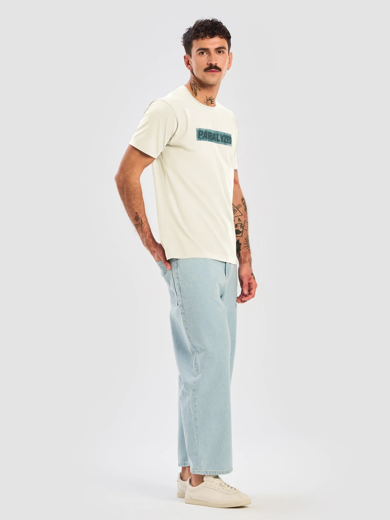 PARALYZED IN BLUE TEE product image (8)