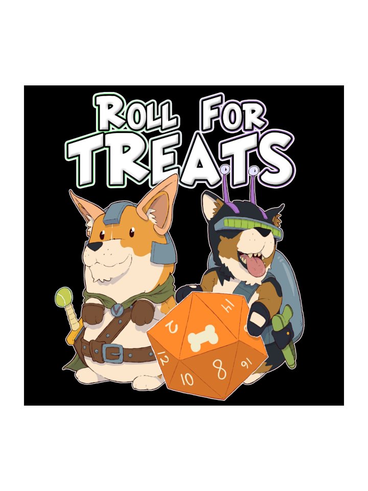 Roll For Treats Sticker product image (1)