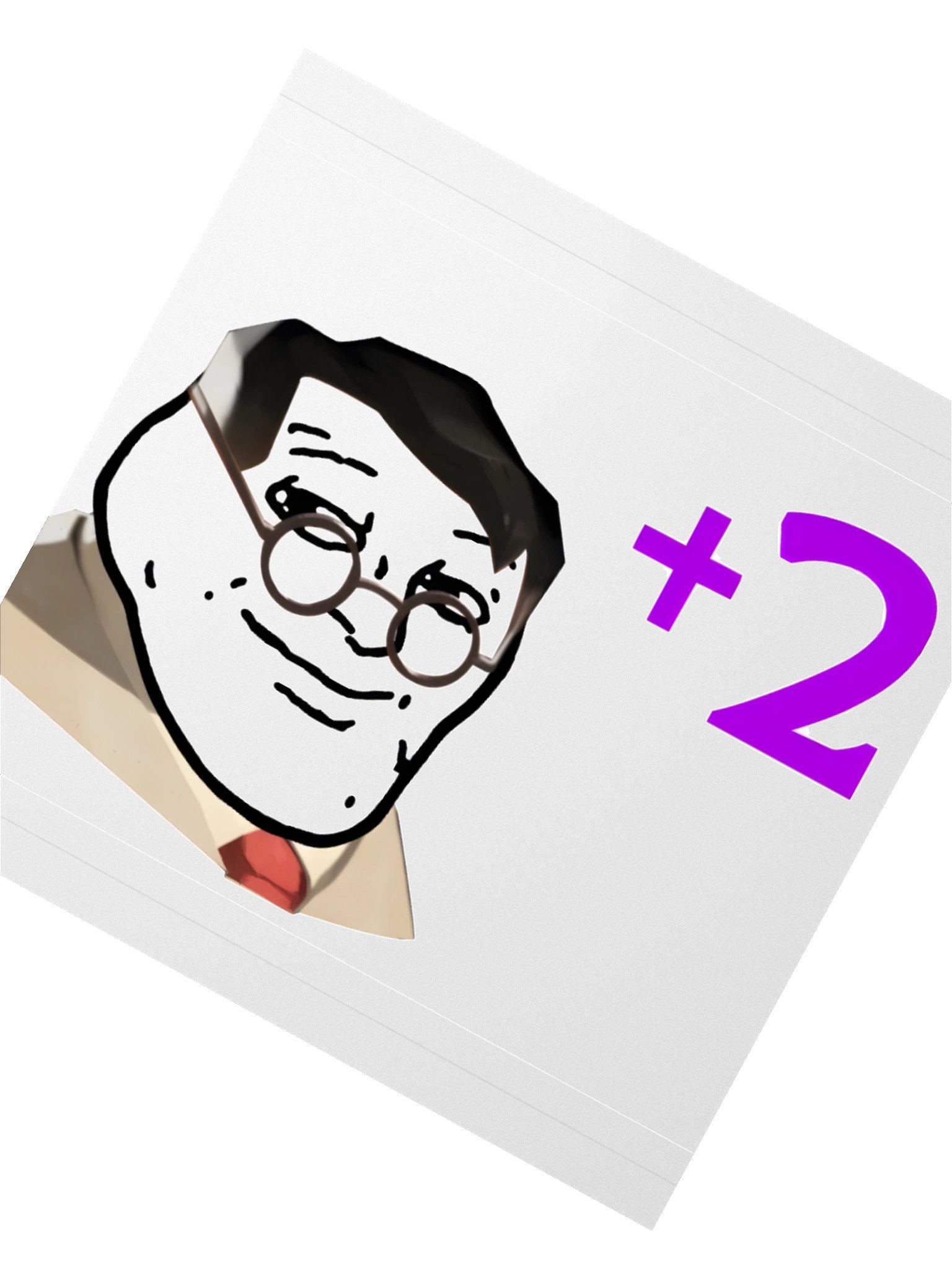 +2 Sticker product image (6)