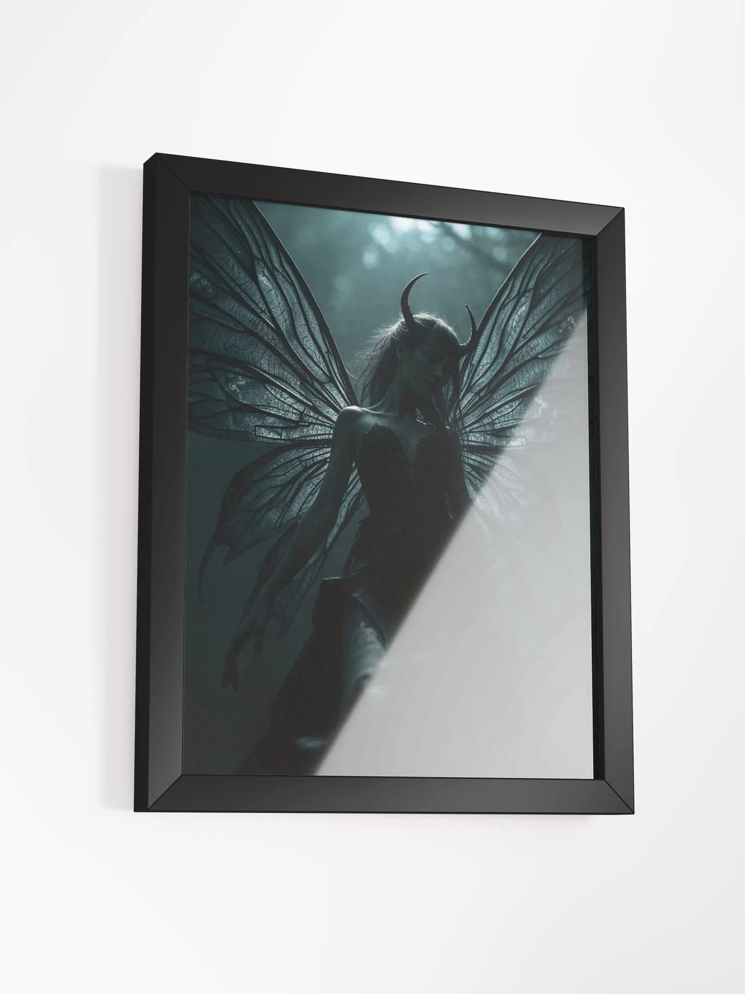Dark Fairy Framed Print product image (11)