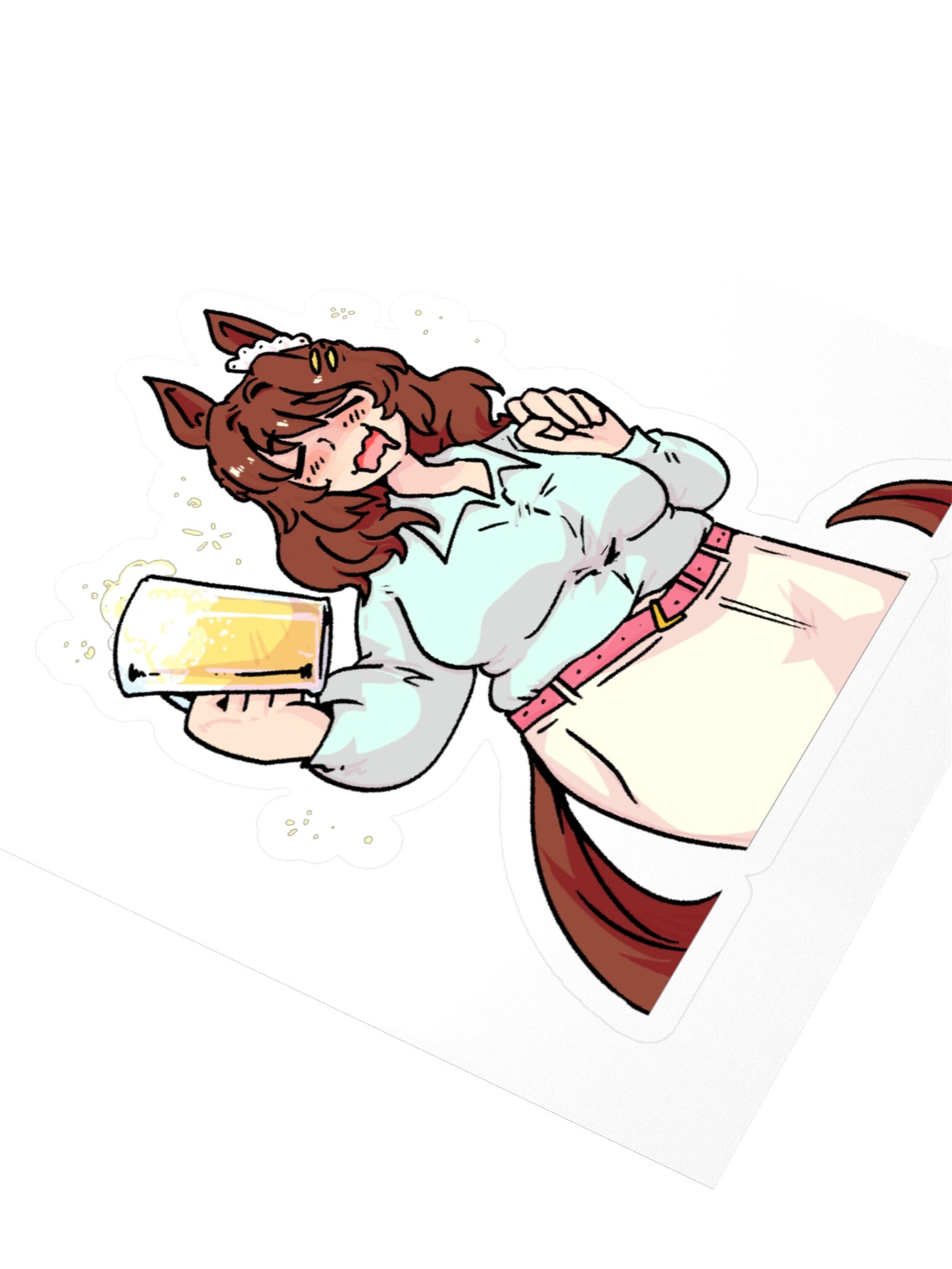 Light Hello Sticker product image (7)