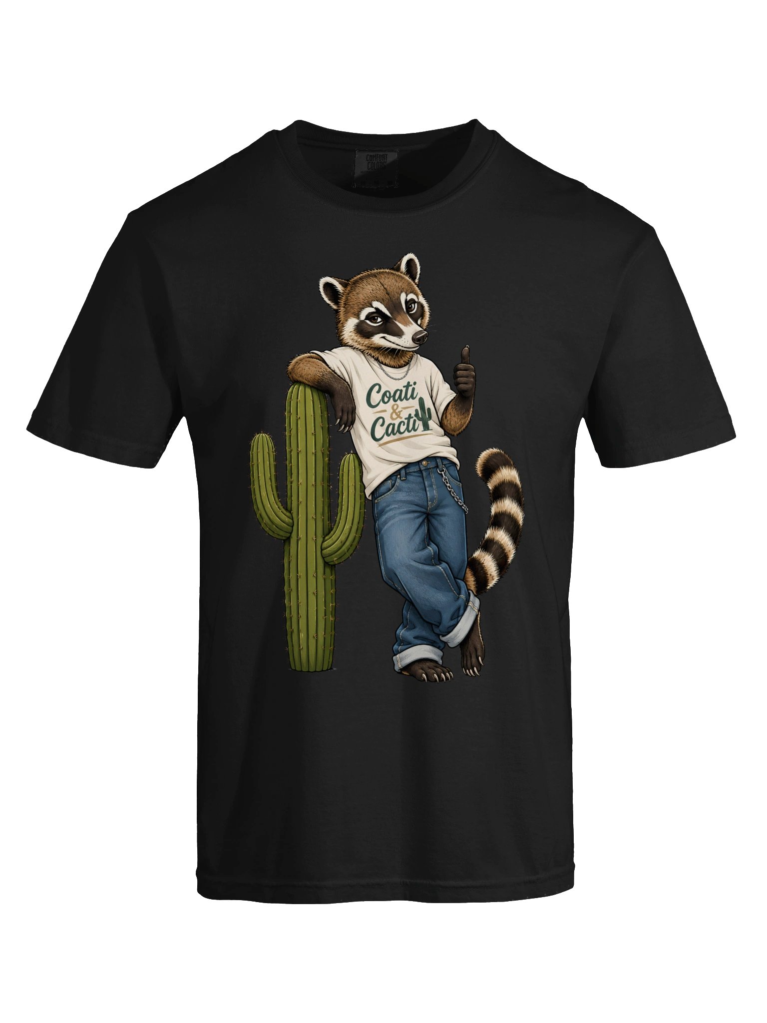 Coati & Cacti Coatimundi Tee product image (5)