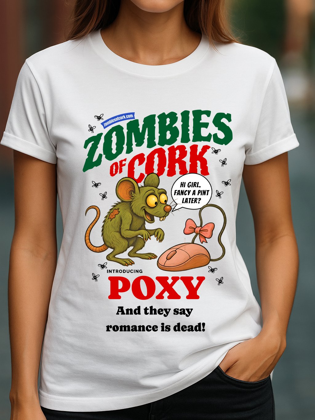 Zombies of Cork - Poxy Pops the Question T-Shirt product image (1)