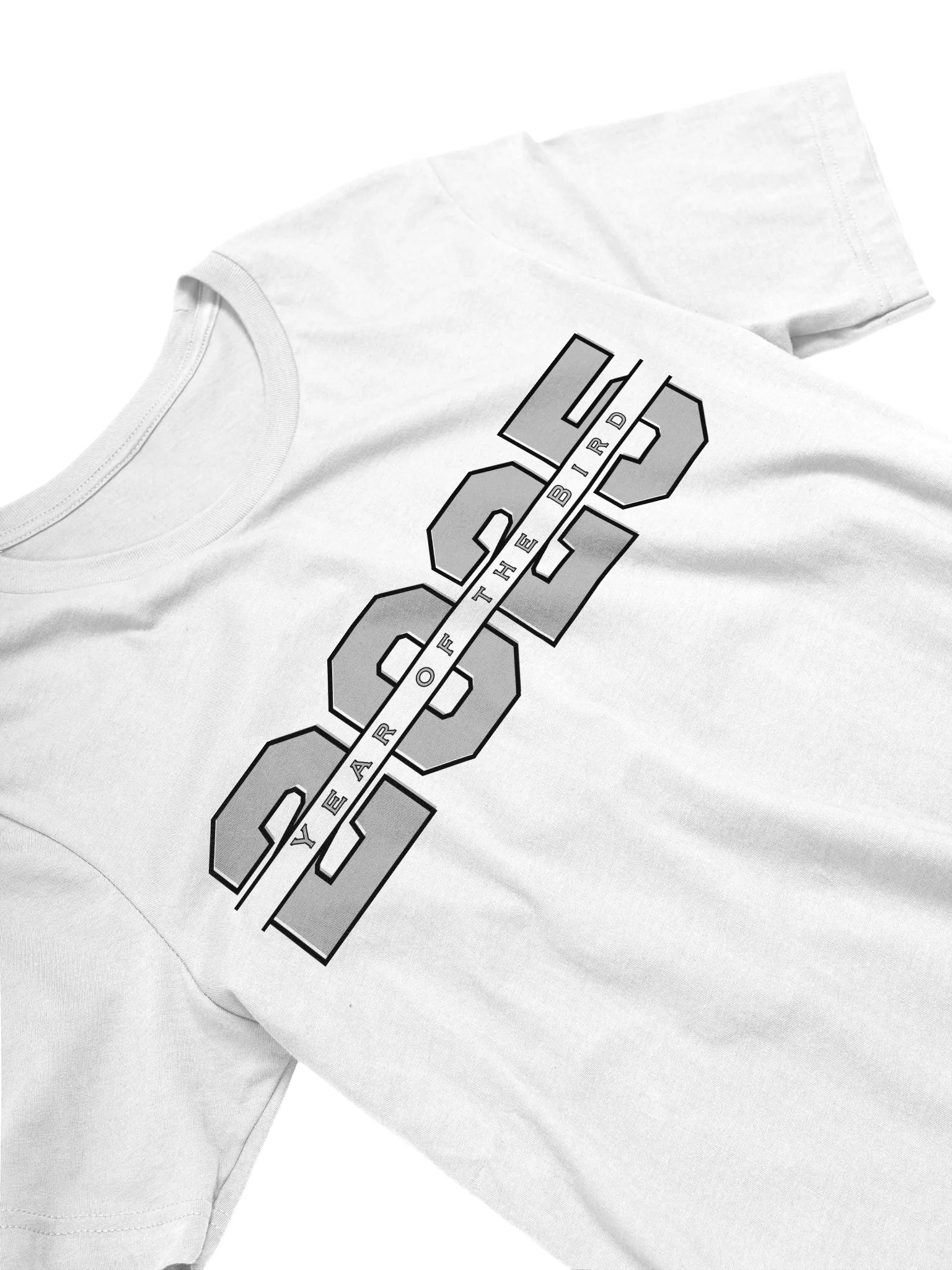 Grey "Year of the Bird" Soft Tee product image (1)