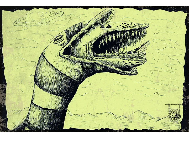 Sandworms of Saturn- Print product image (1)