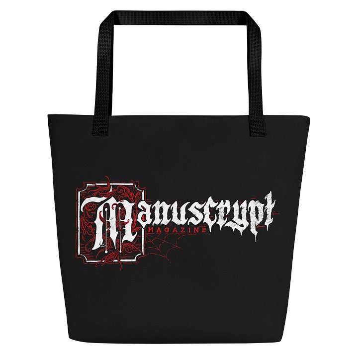 Manuscrypt + Cult Hearted Tote (Black) product image (1)