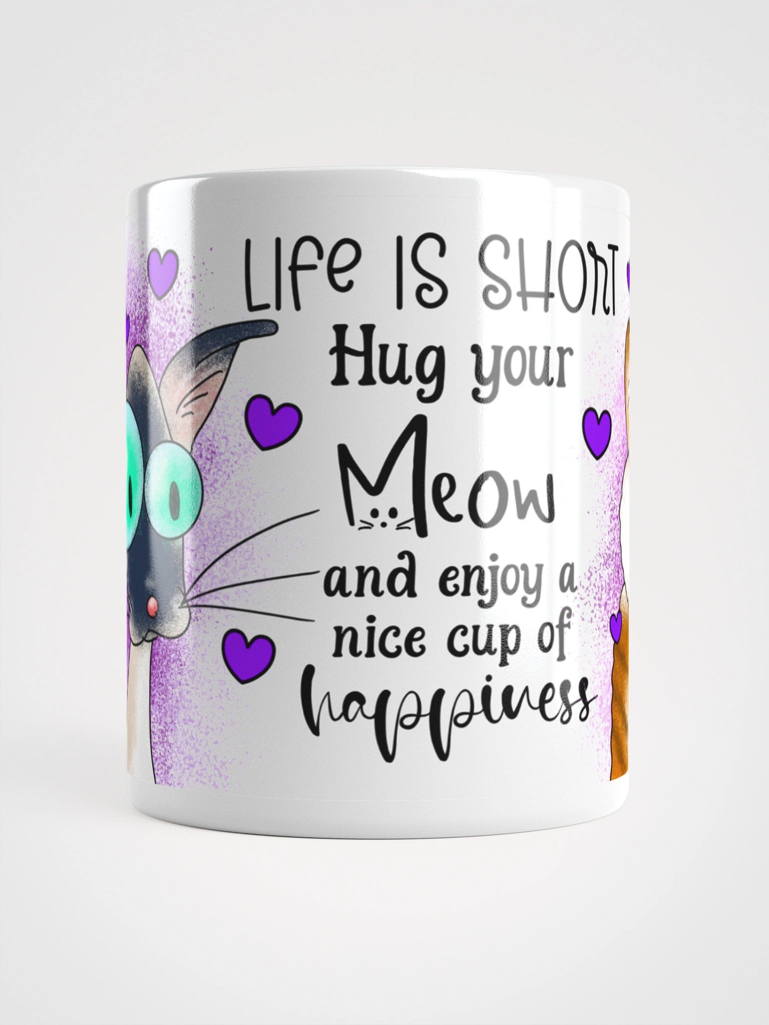 Meow Hug & Happiness Mug product image (16)
