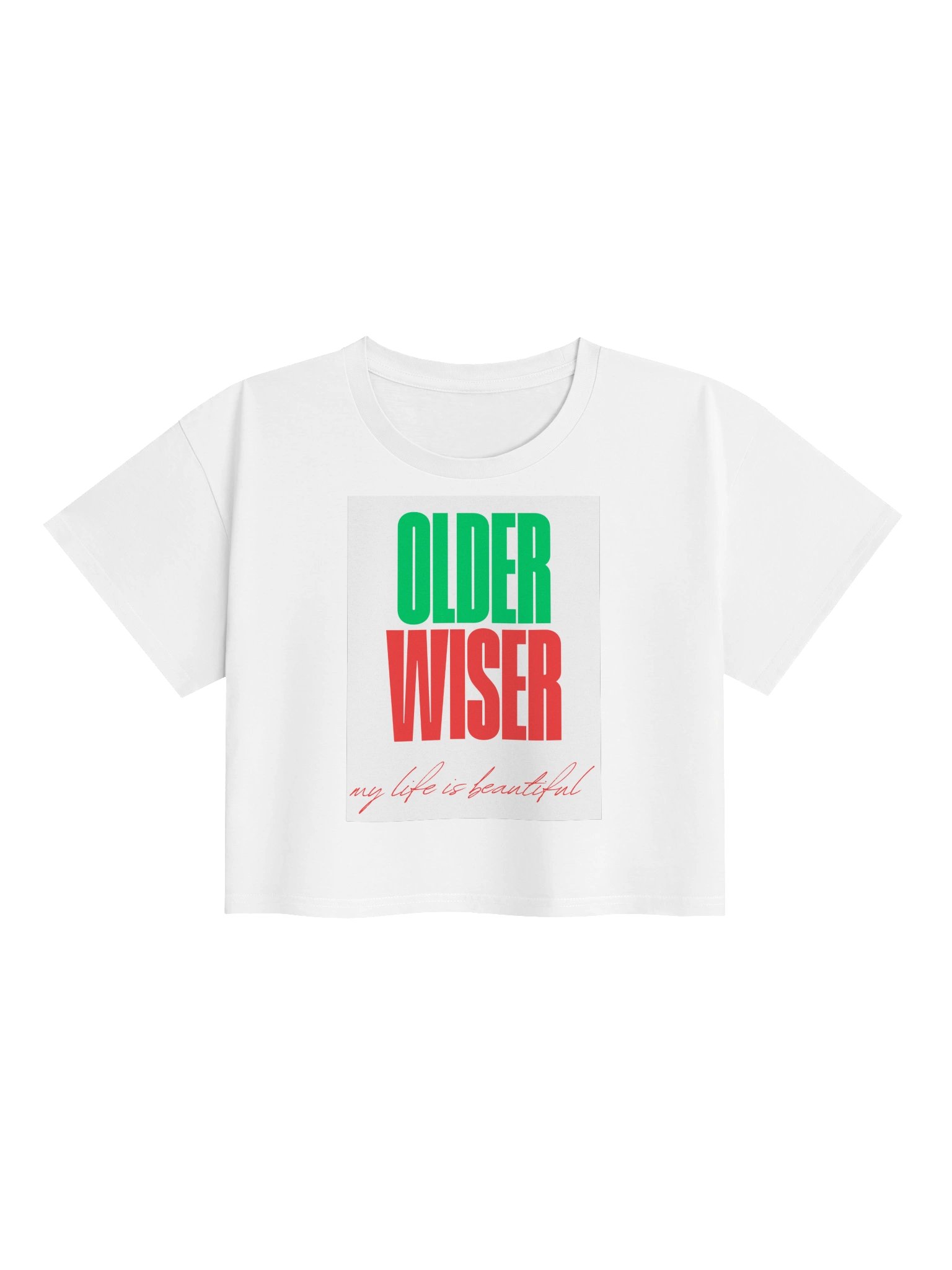 Older, Wiser - Crop Top product image (1)