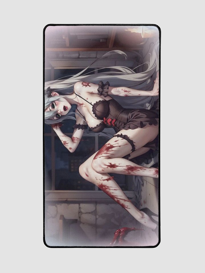Bloodied Sins - V3 Zombie Pinup Anime Desk Mat product image (2)