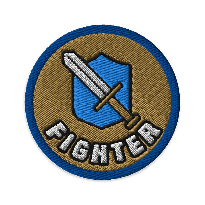 Batte Baubles Fighter Class Embroidered Patch product image (1)
