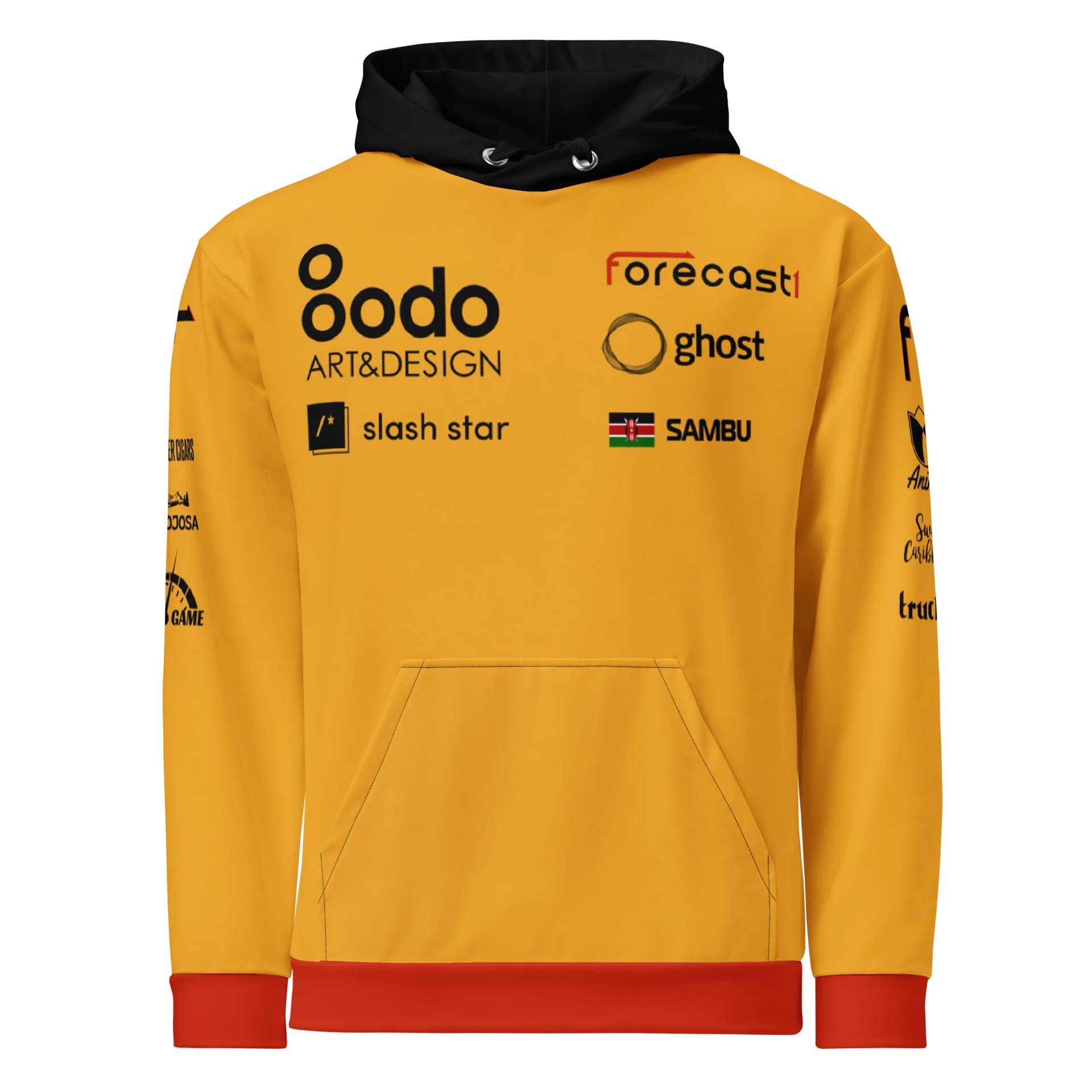 Sambu - Yellow Hoodie Personalized product image (1)