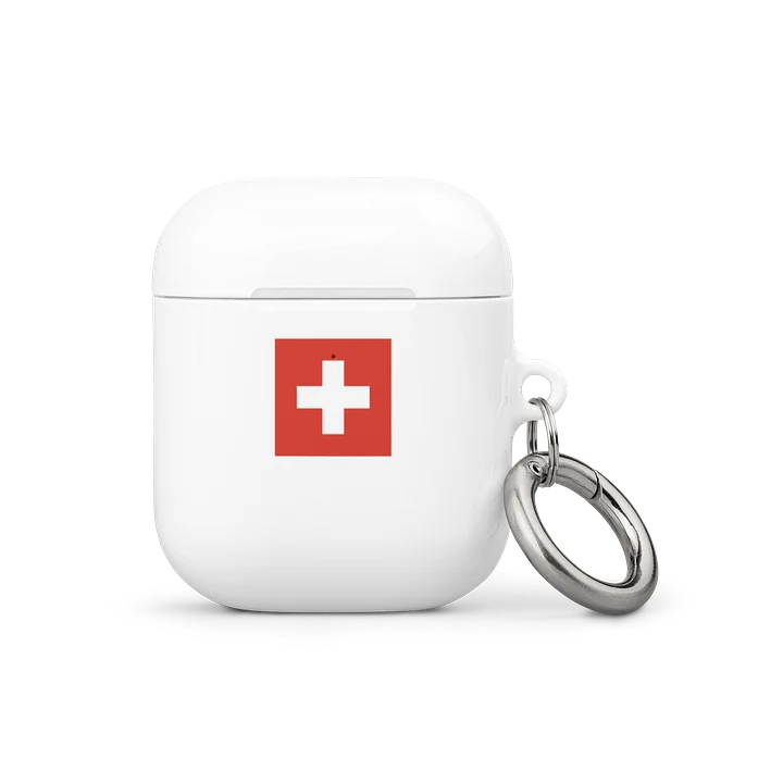 Swiss Flag AirPods Case 🇨🇭 | Switzerland Travel Collection product image (1)
