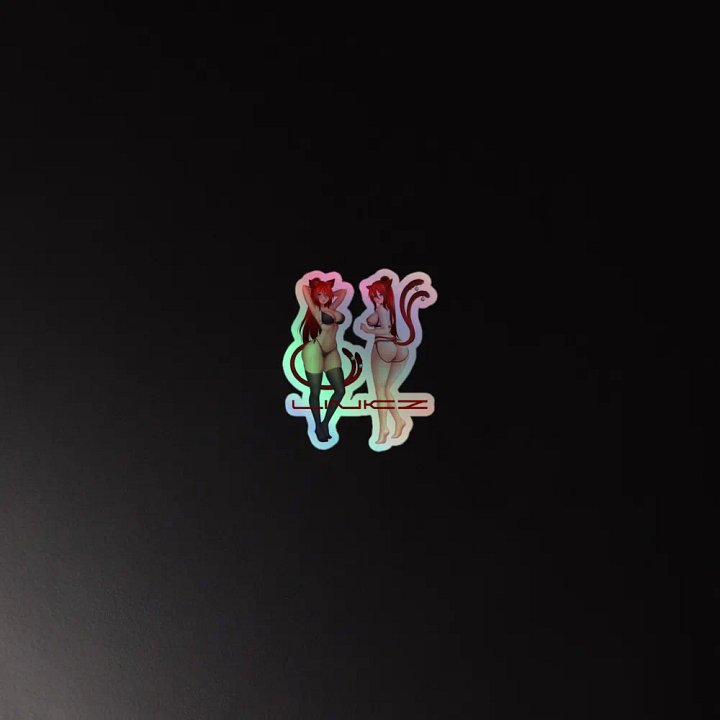 Dual Linkz Holographic Sticker product image (4)