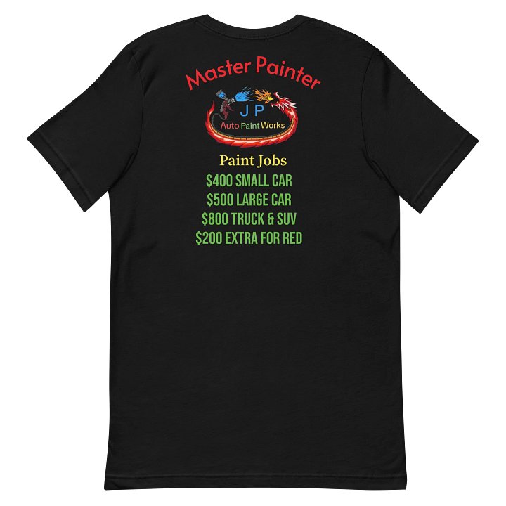 Master Painter T-shirt product image (2)