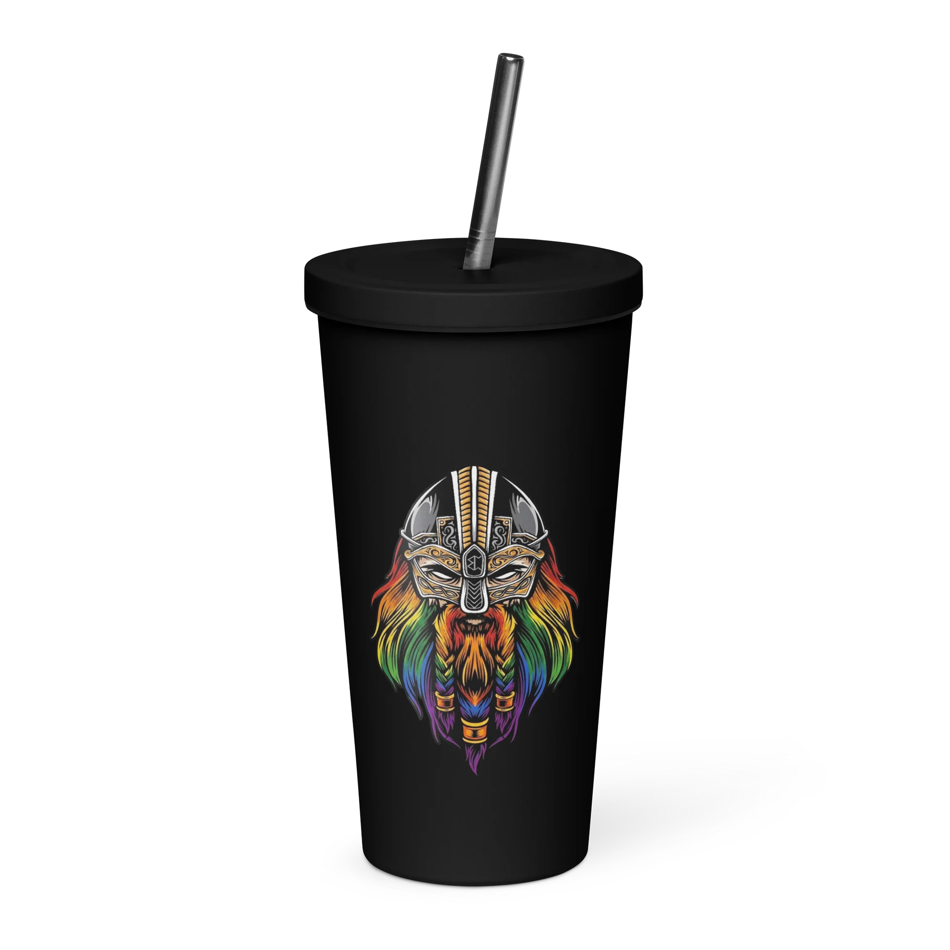 Love Is Love Rainbow Viking Tumbler product image (4)