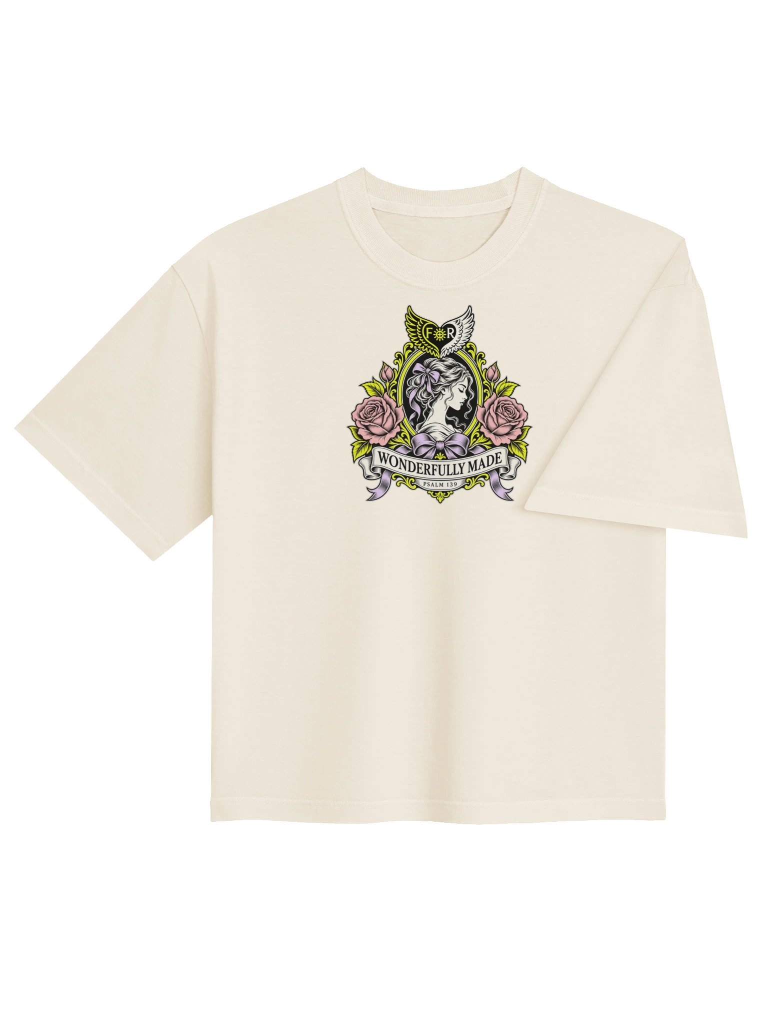 Wonderfully Made | Psalm 139 Boxy Tee product image (13)