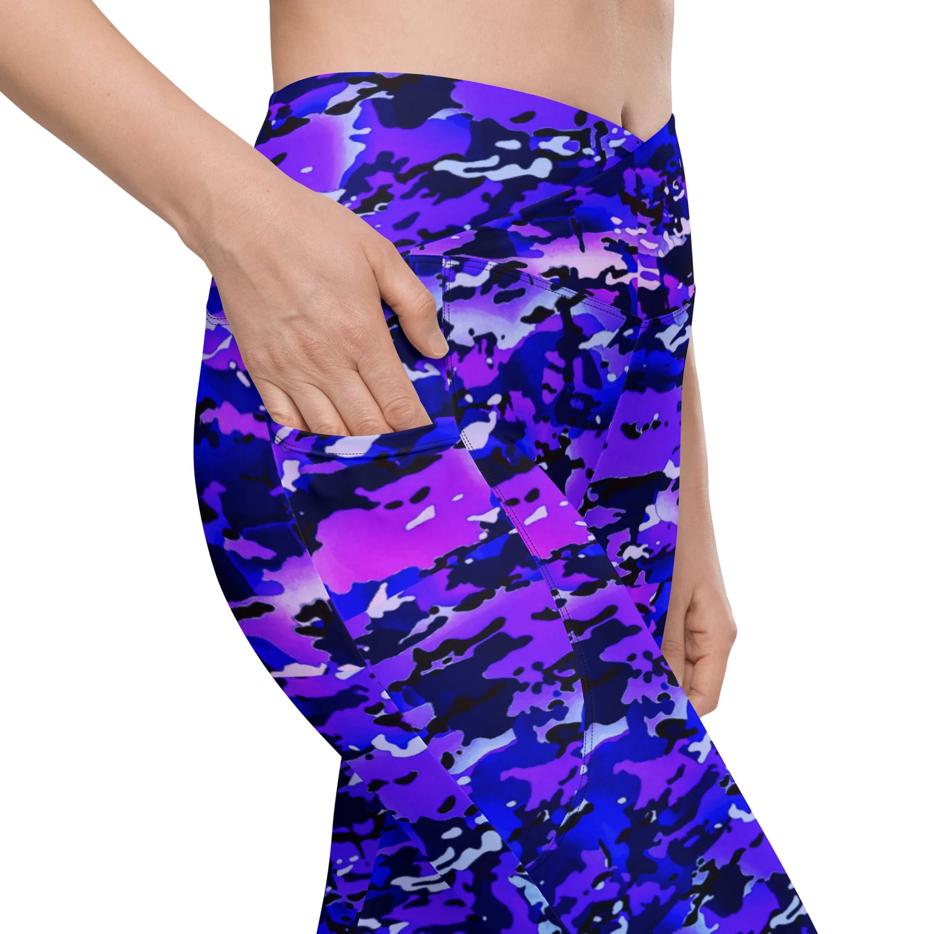 Multiglam Galactic - Crossover Leggings with Pockets product image (10)