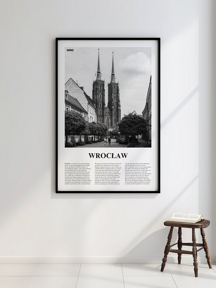 Wroclaw 03 Newspaper Poster product image (2)
