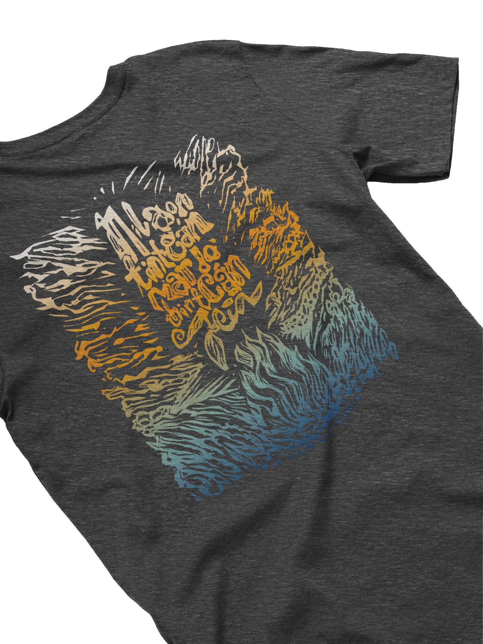 Níl aon tinteán mar do thinteán féin - Colour - Bella+Canvas Supersoft T-Shirt (Back Patch) product image (4)