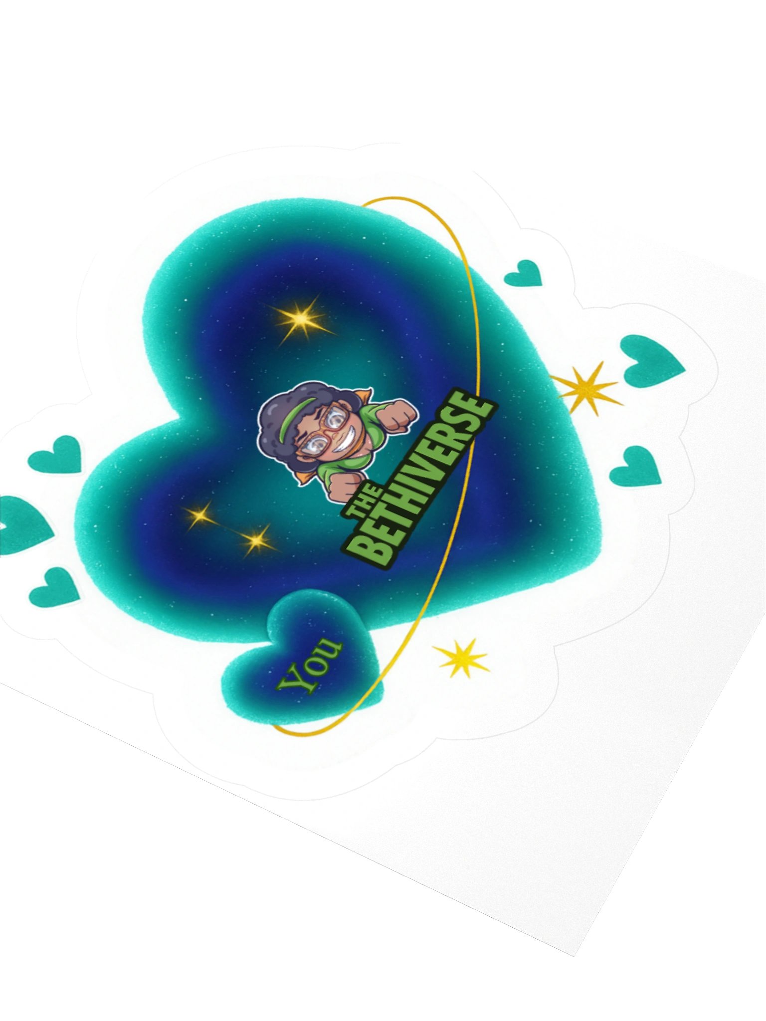 “Orbiting You” — Signature Sticker product image (7)