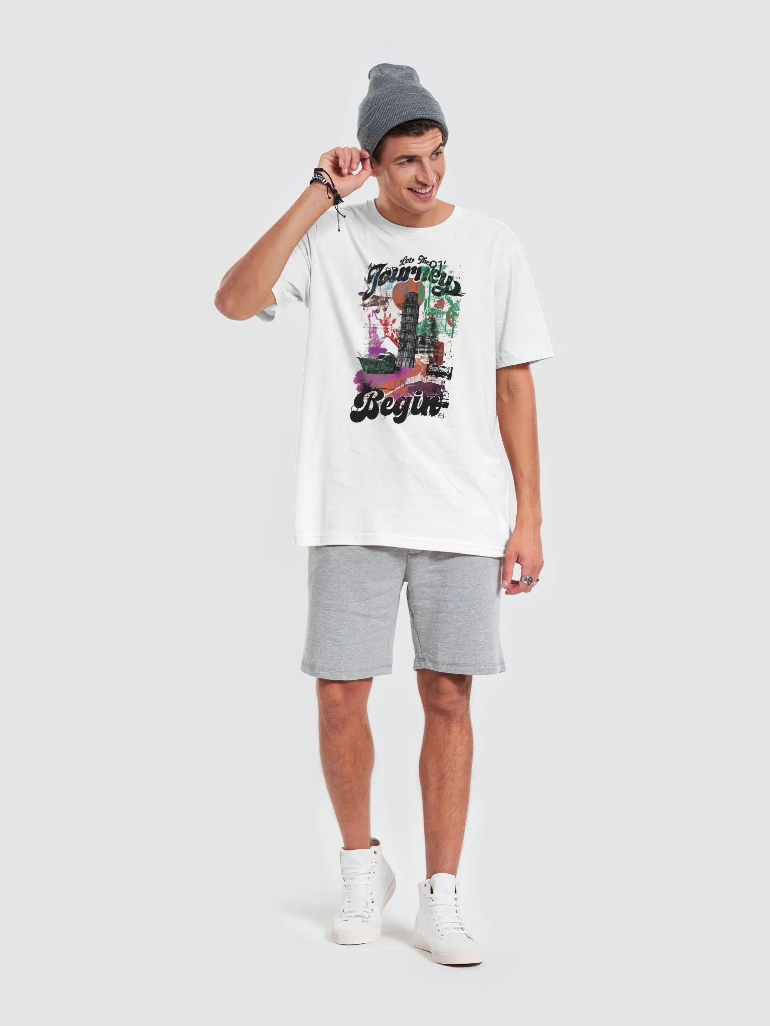 Let The Journey Begin Vintage Graphic T Shirts​ product image (6)