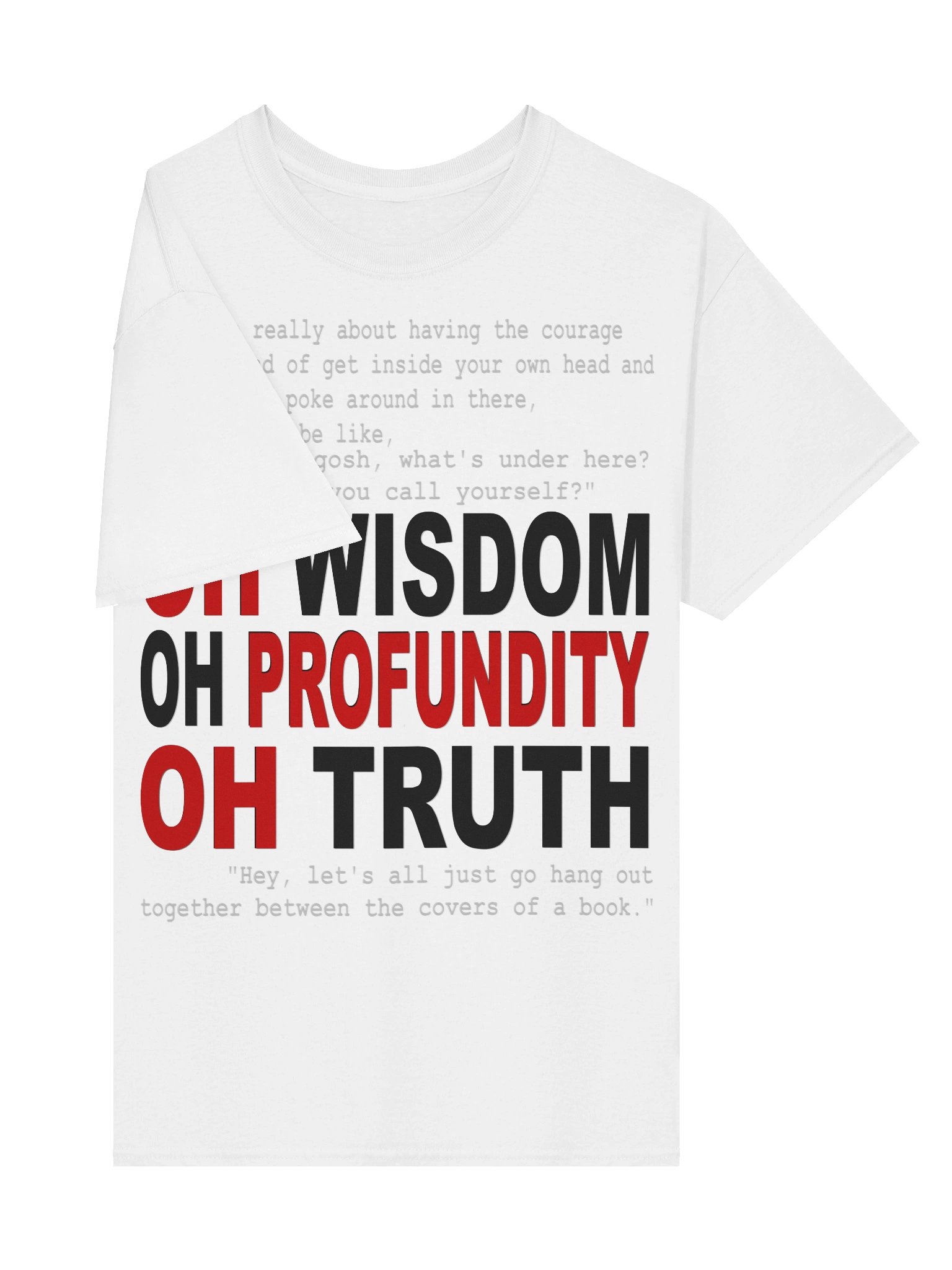 WISH IT. WANT IT. DO IT. (white) — T-SHIRT product image (4)