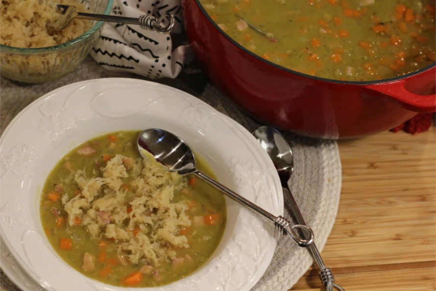 Classic Split Pea with Ham Soup