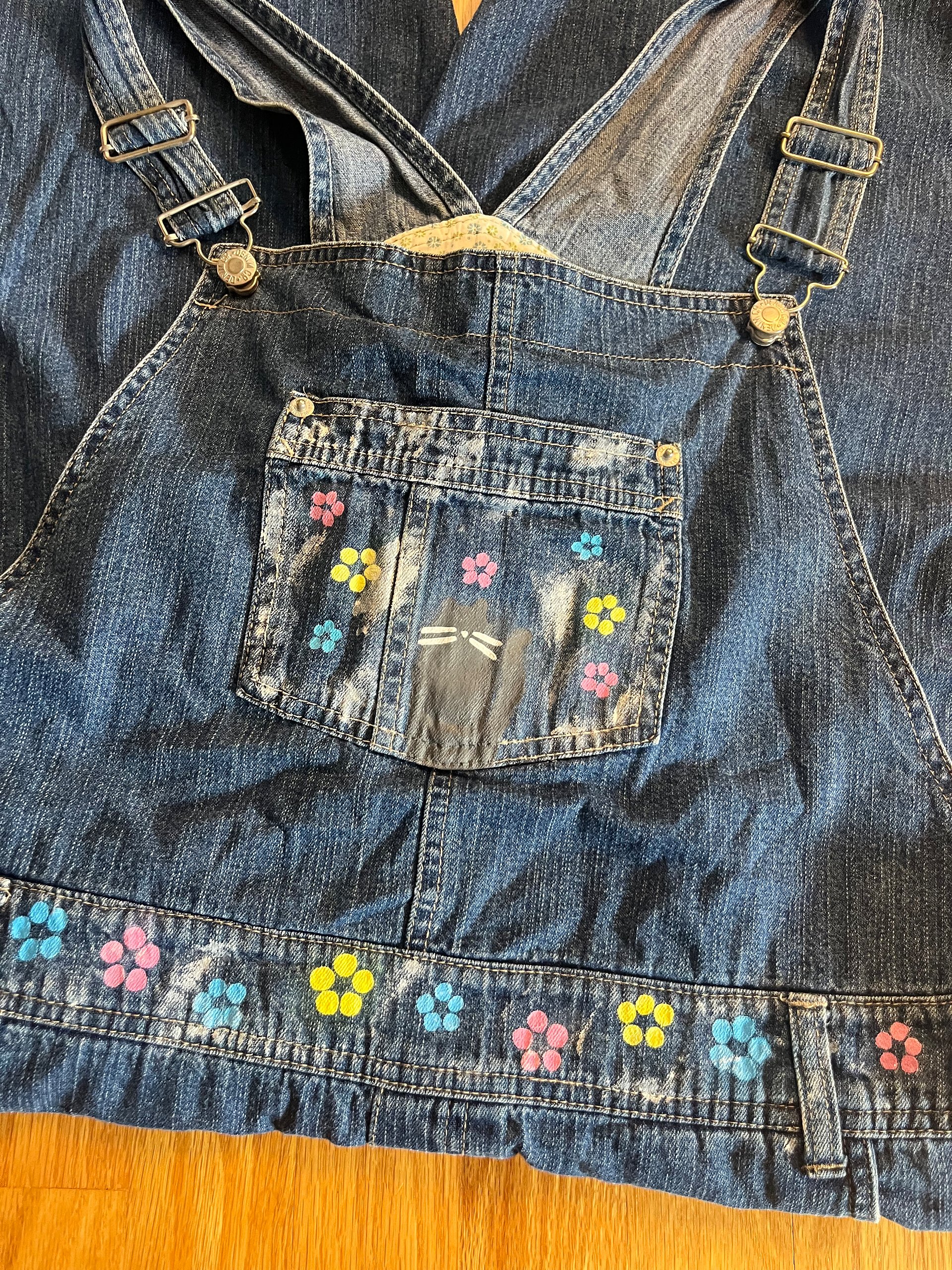 Kitty Kat Overalls / Size Large product image (3)