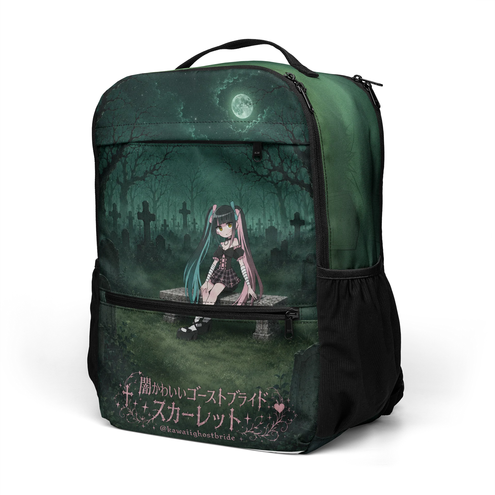 yami kawaii ghost bride scarlett backpack product image (5)