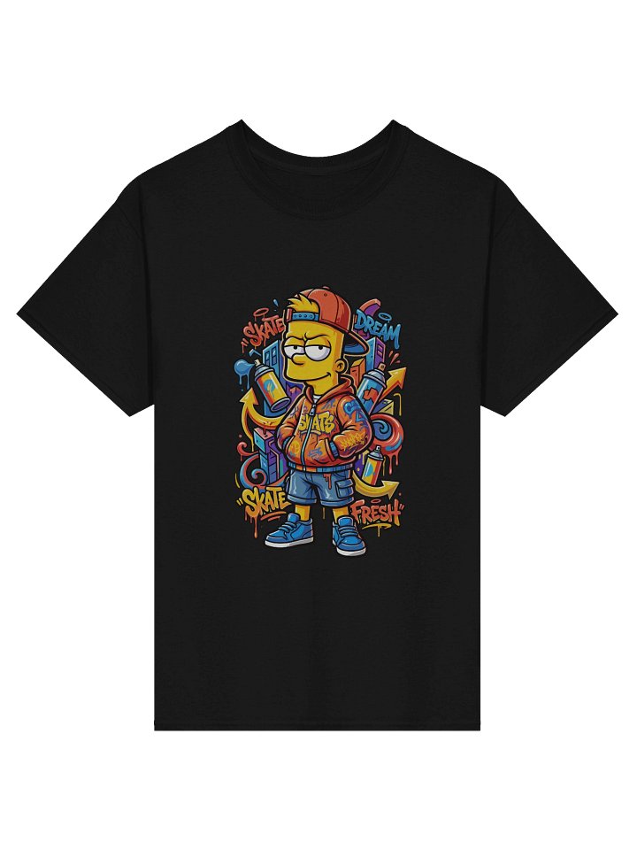 Bart graffiti t-shirt product image (1)
