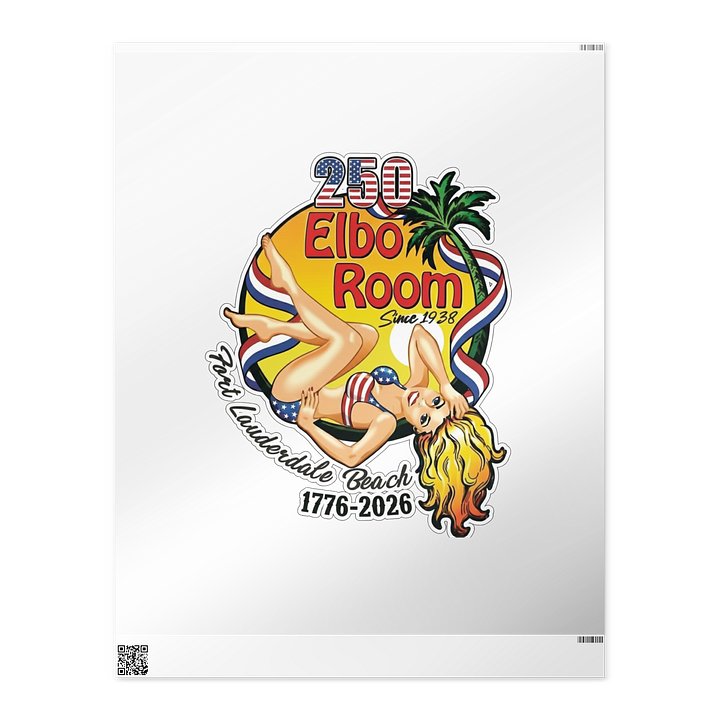 Elbo Room 250th Anniversary Commemorative Wrapping Paper product image (2)