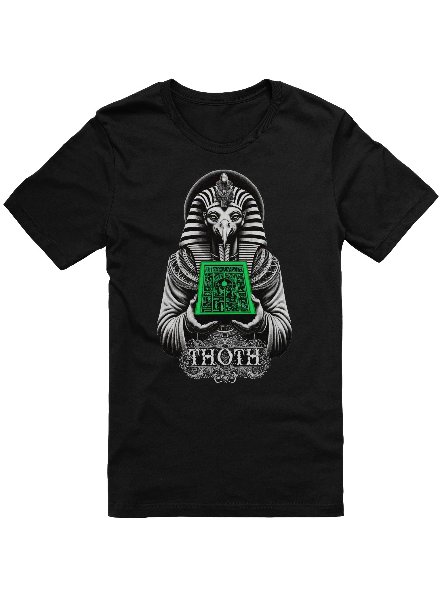 The Emerald Tablets Of Thoth the Atlantean, Ancient Egypt Alchemy, Occult Atlantis T-Shirt product image (1)