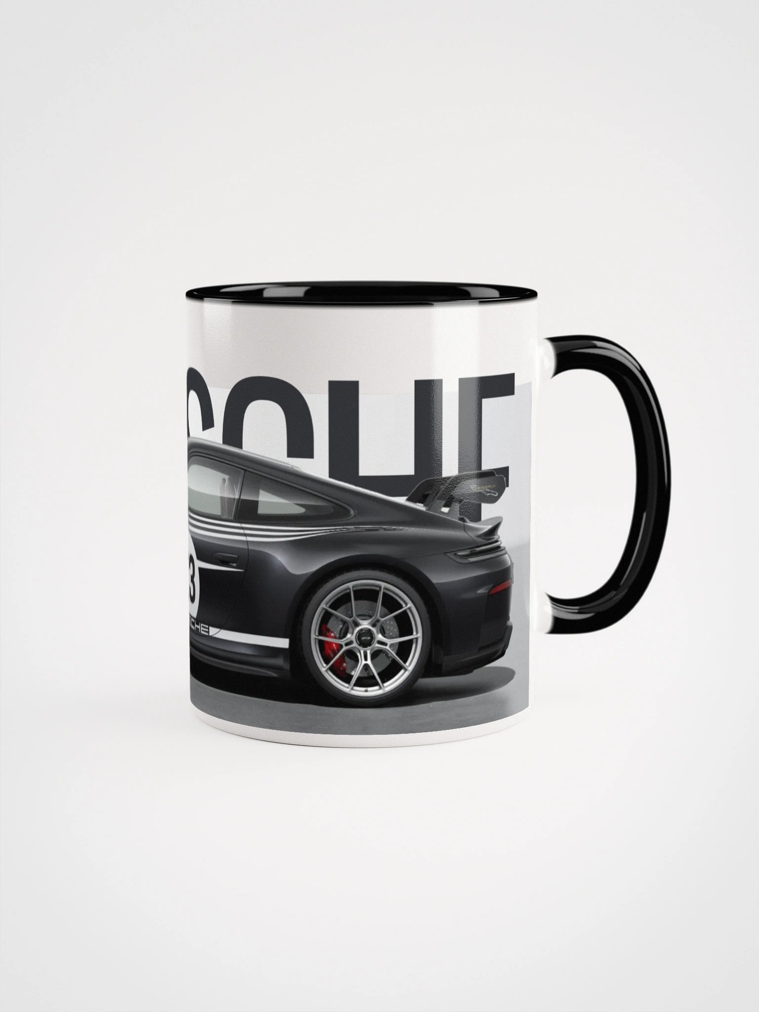 Porsche 911 GT3 Ceramic Mug – Race Car Coffee Cup for Car Enthusiasts product image (1)