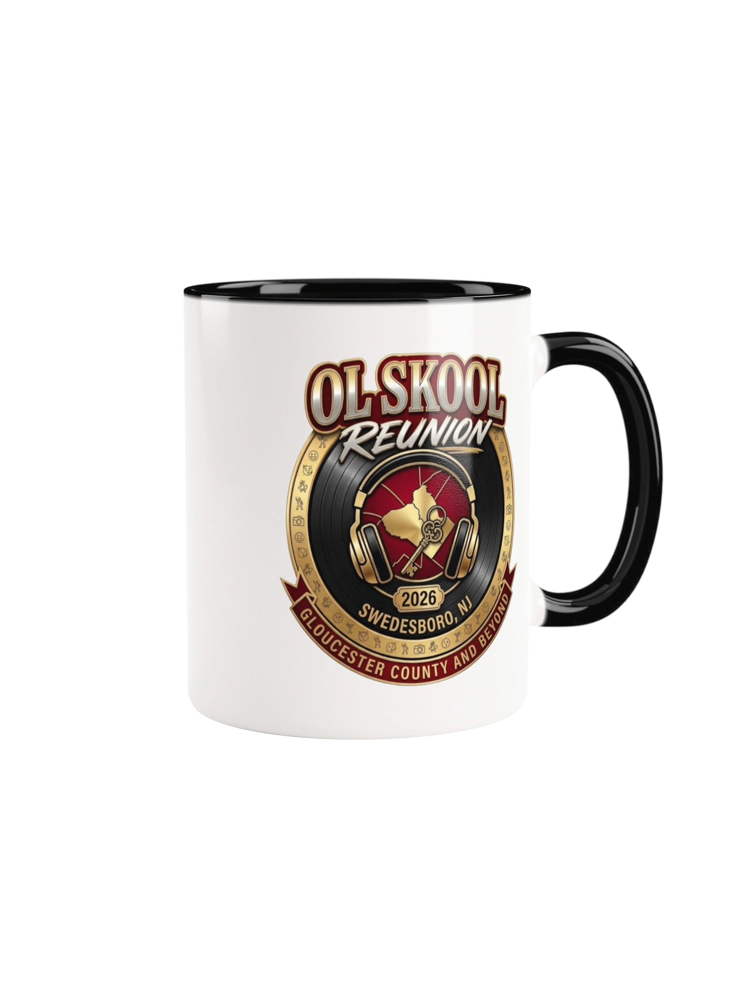 Ol Skool Reunion 2026 Ceramic Coffee Mug – Official Reunion Keepsake (11oz & 15oz) product image (12)