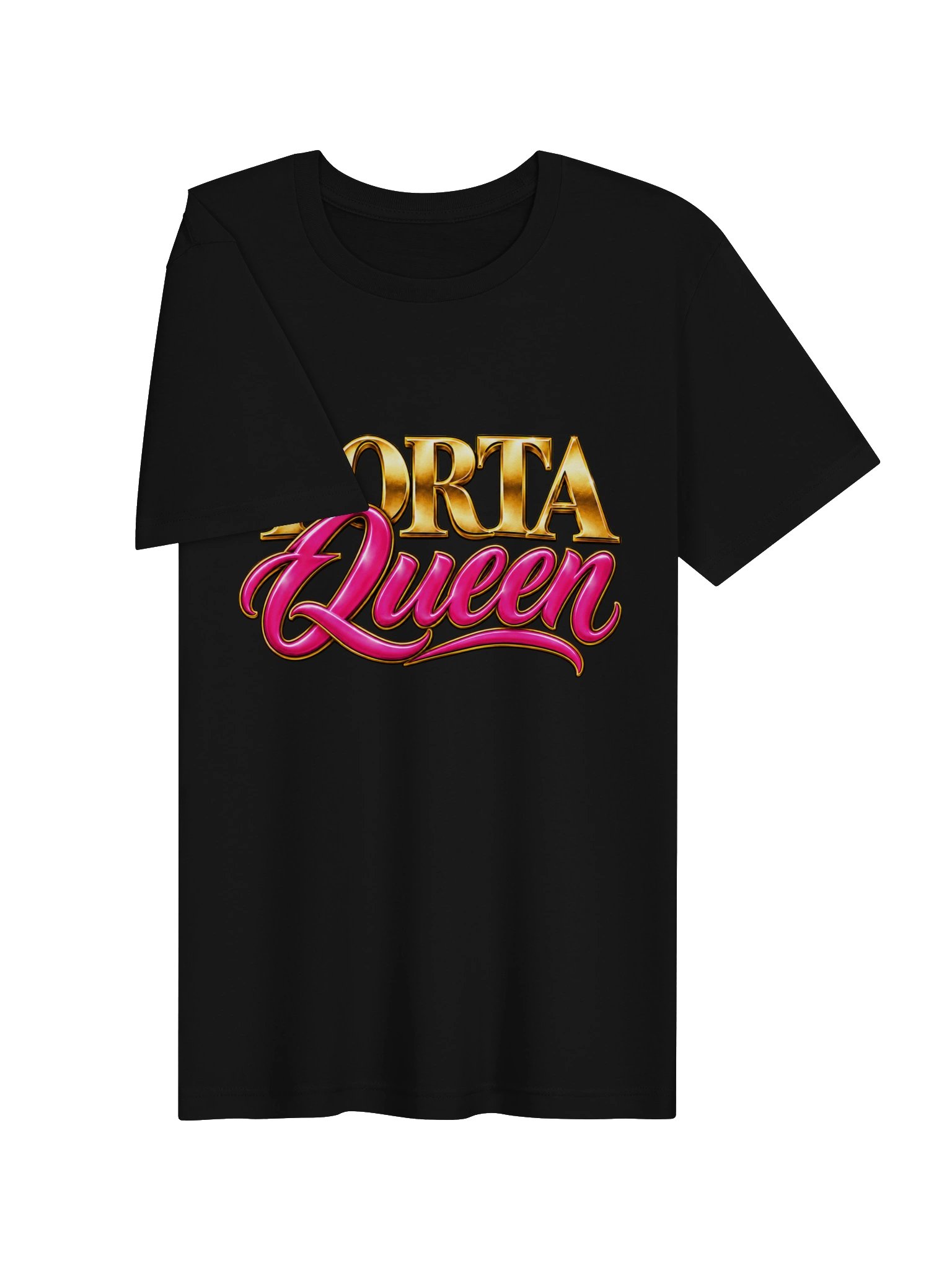 Torta Queen — Pink & Gold Tee product image (3)