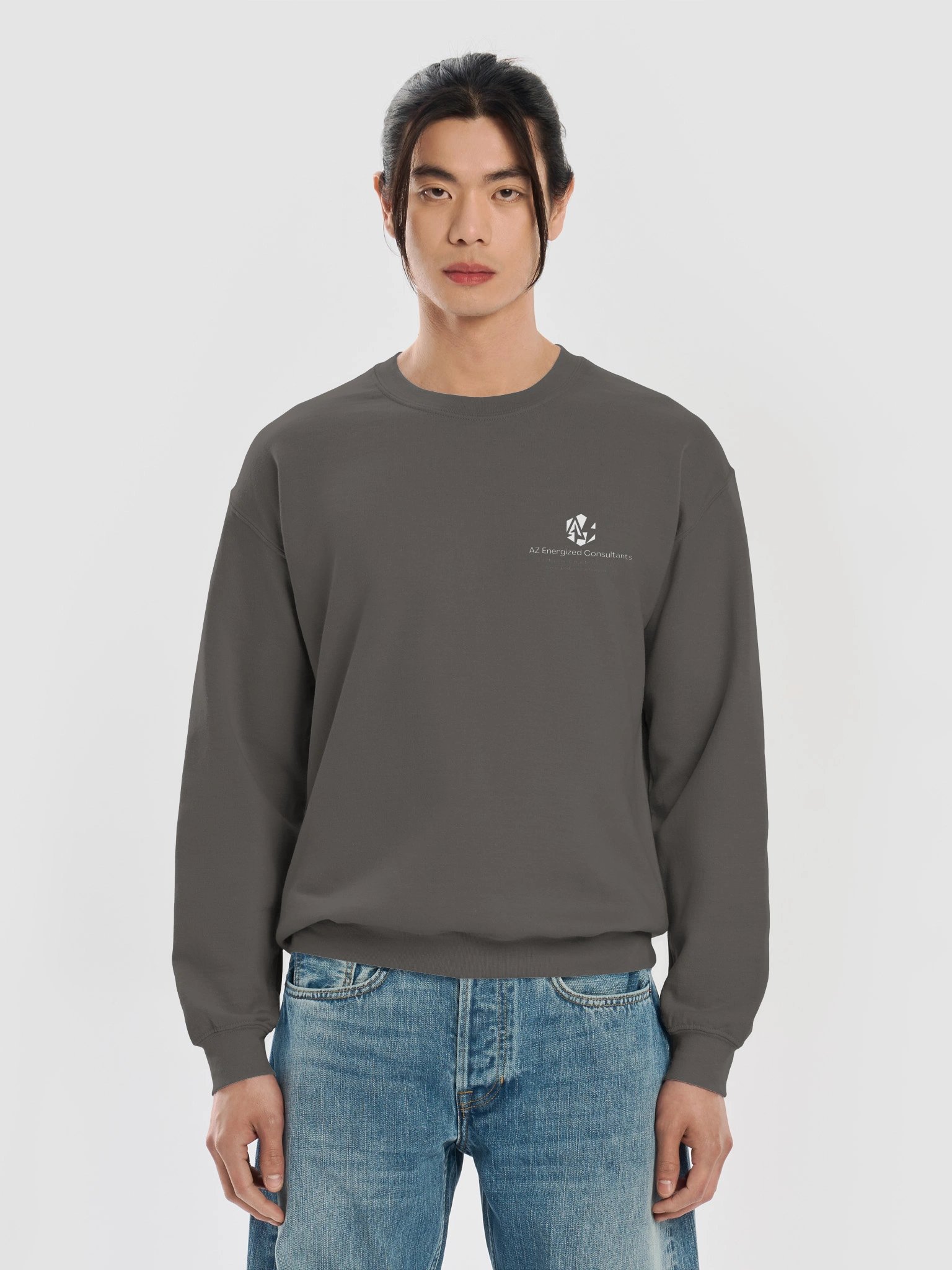 AZ Energized Consultants-2 sided crew neck sweatshirt product image (5)