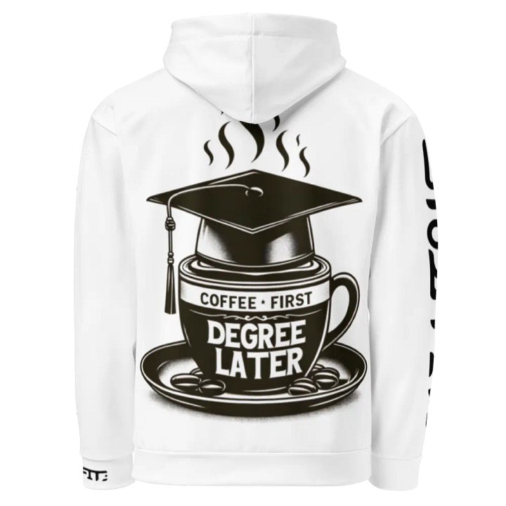 Coffee First - Recycled Hoodie product image (1)