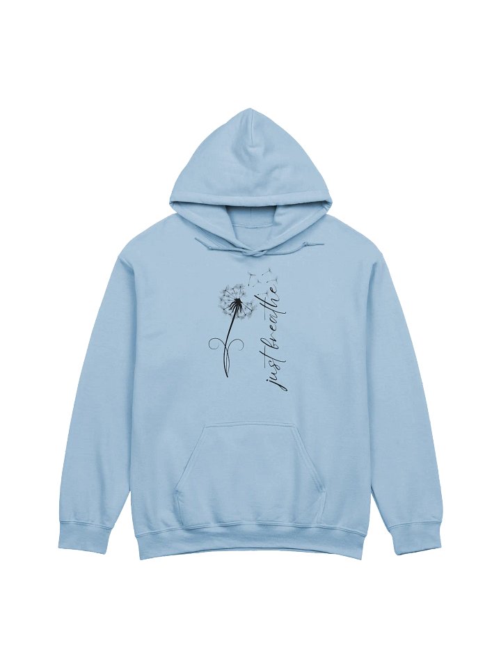Tranquil Dandelion Hoodie - Breathe with Nature's Ease product image (1)