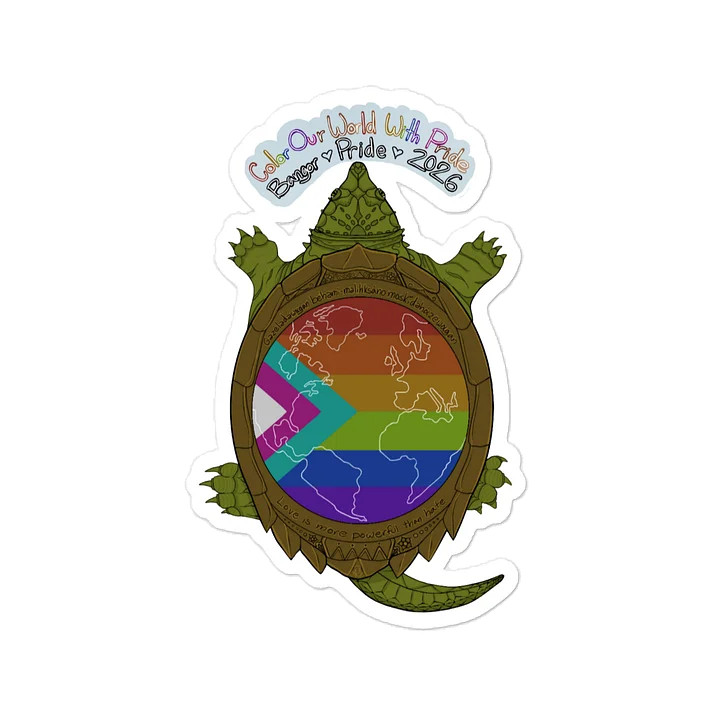 2026 Turtle Island Logo Vinyl Decal product image (2)
