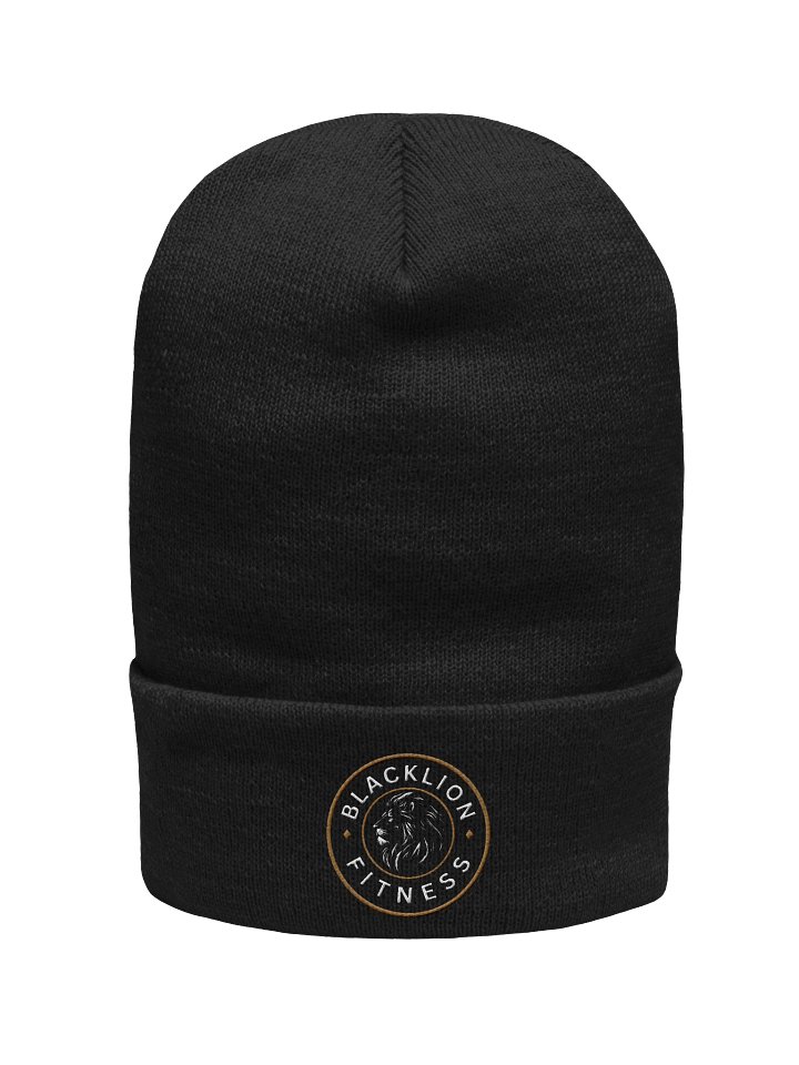 BLACK LION FITNESS BEANIE product image (1)