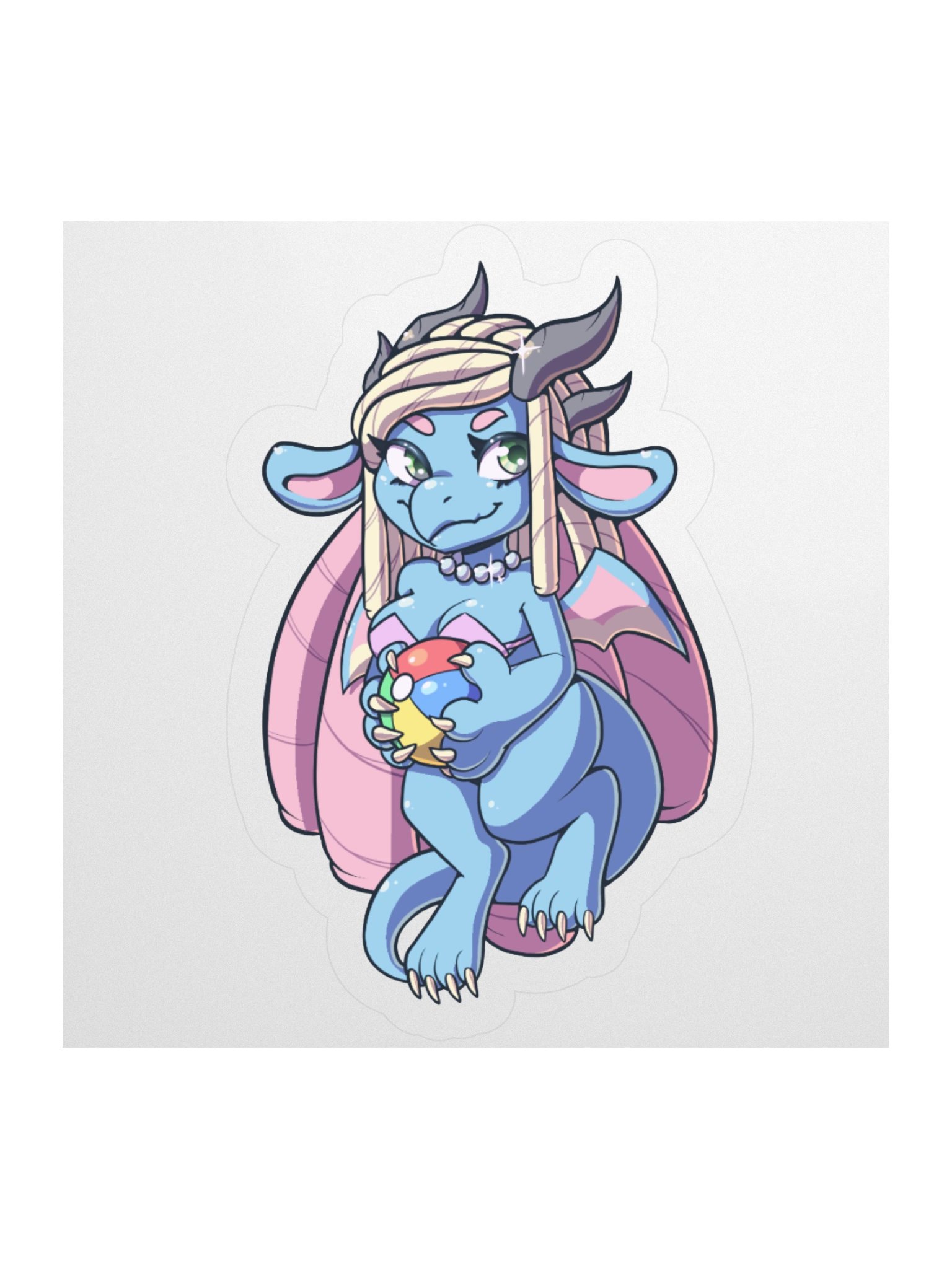 Beach Riona Sticker product image (1)