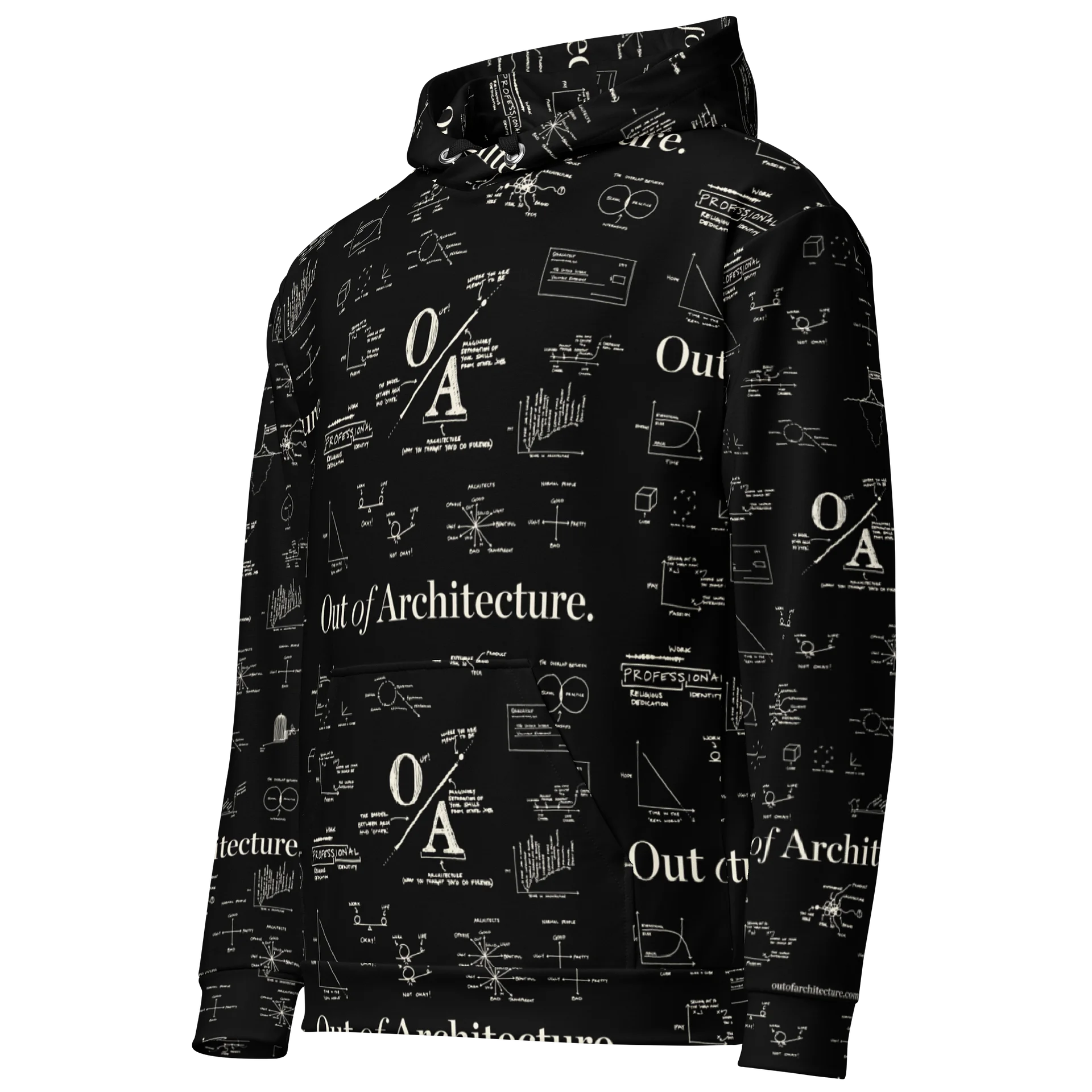 Doodle Hoodie - Black product image (2)
