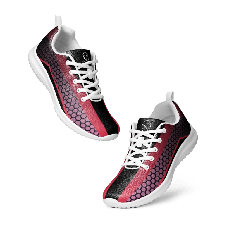 Solace Creations Red Hex Athletic Shoes product image (7)