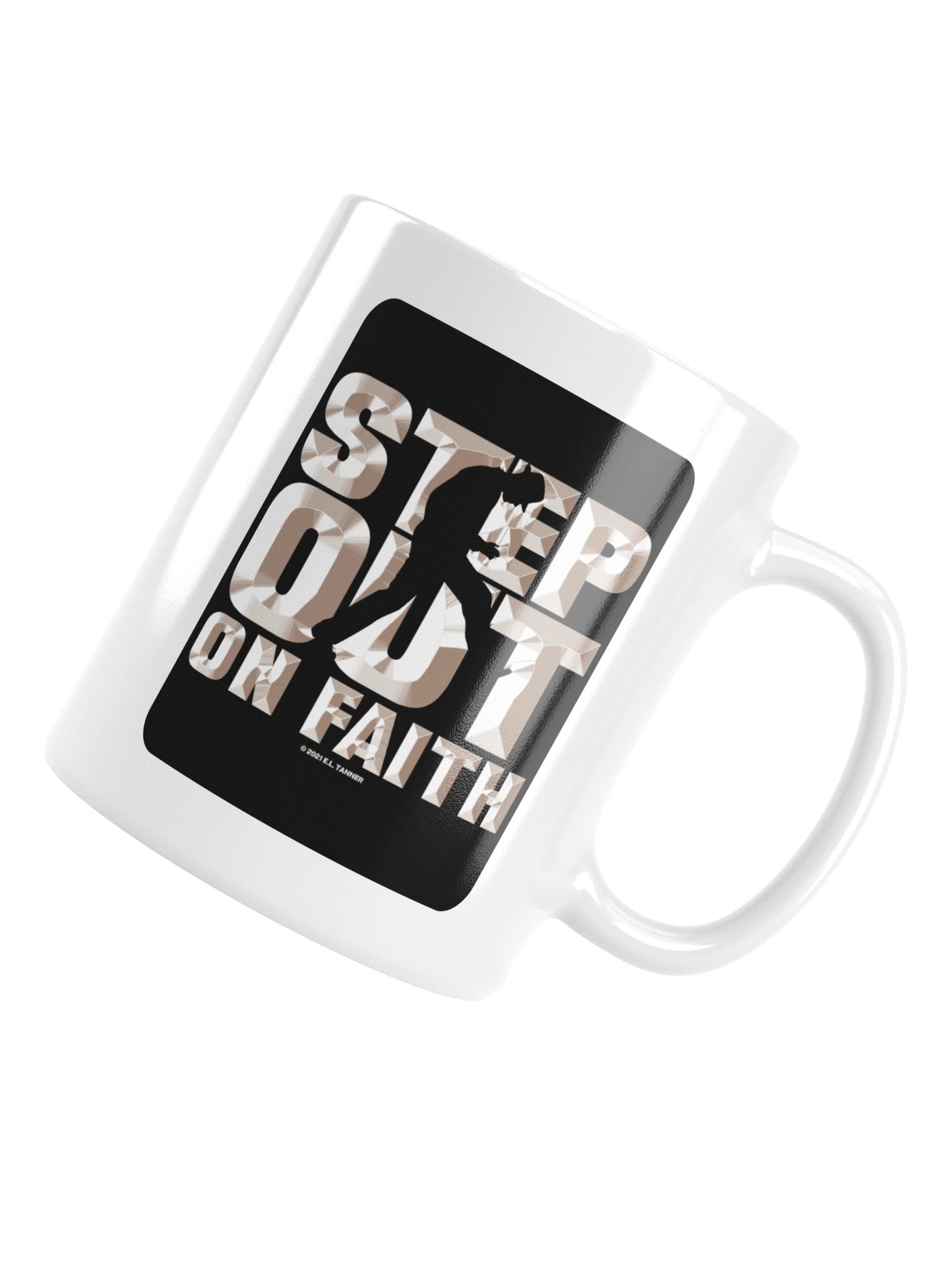 Step Out on Faith Wht, Mug BV product image (6)